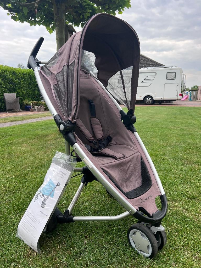 Quinny Zapp buggy heel klein opvouwbaar met regenhoes, Kinderen en Baby's, Ophalen of Verzenden, Gebruikt, Quinny, Regenhoes