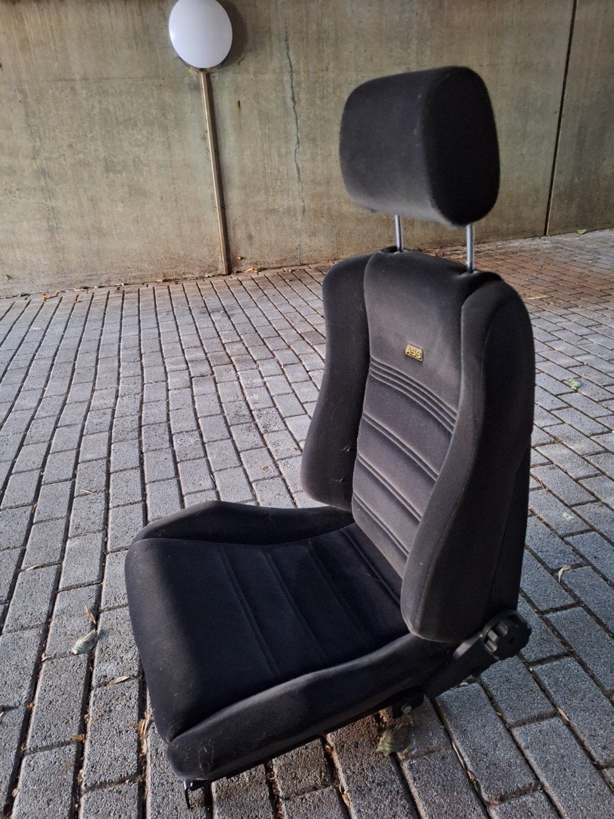 ASS  autostoel, Ophalen, Gebruikt