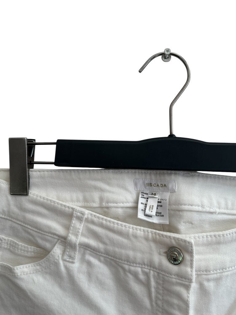 Escada broek M, Maat 38/40 (M), Wit, Ophalen of Verzenden, Zo goed als nieuw
