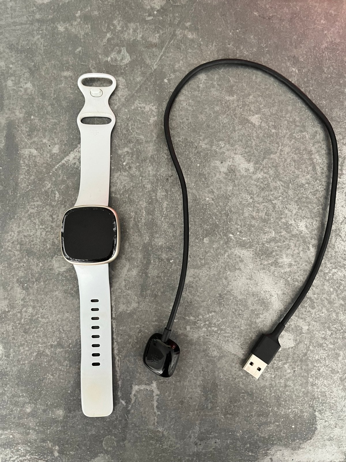 Fitbit Sense 2 Smartwatch - Goed, Ophalen, Wit, Waterdicht, Android