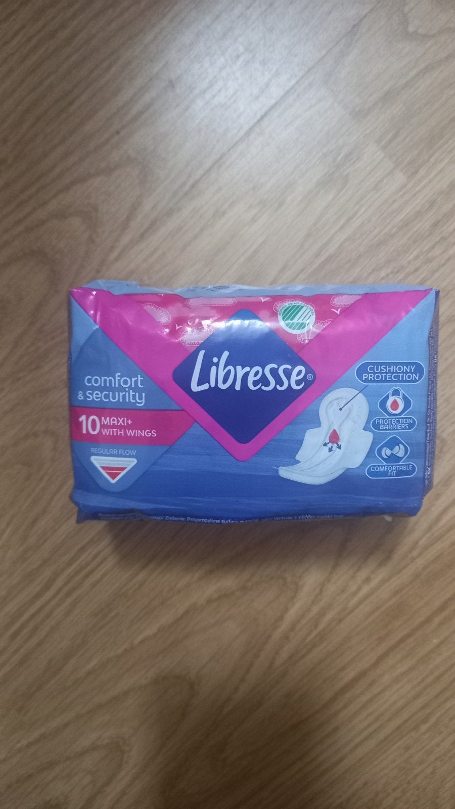 Libresse Maxi+ Maandverband met Vleugels - 10 stuks, Ophalen of Verzenden, Nieuw, Overige typen