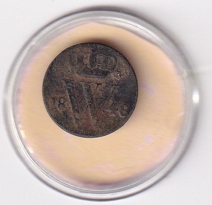 1/2 Cent 1846 in minimale kwaliteit, Verzenden, Koning Willem I, Overige waardes, Losse munt