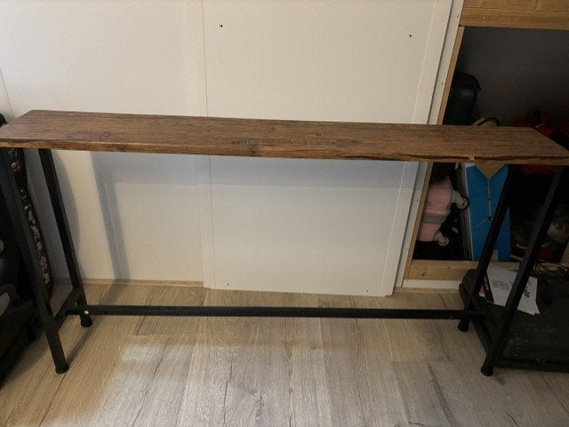 side table, Gebruikt, 100 tot 150 cm, Minder dan 25 cm, Rechthoekig