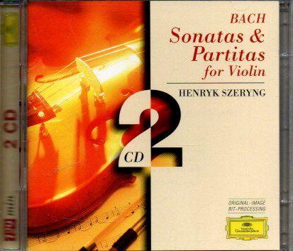Bach: Sonatas & Partitas for Violin - Henryk Szeryng (2CD), Kamermuziek, Boxset, Ophalen of Verzenden, Zo goed als nieuw