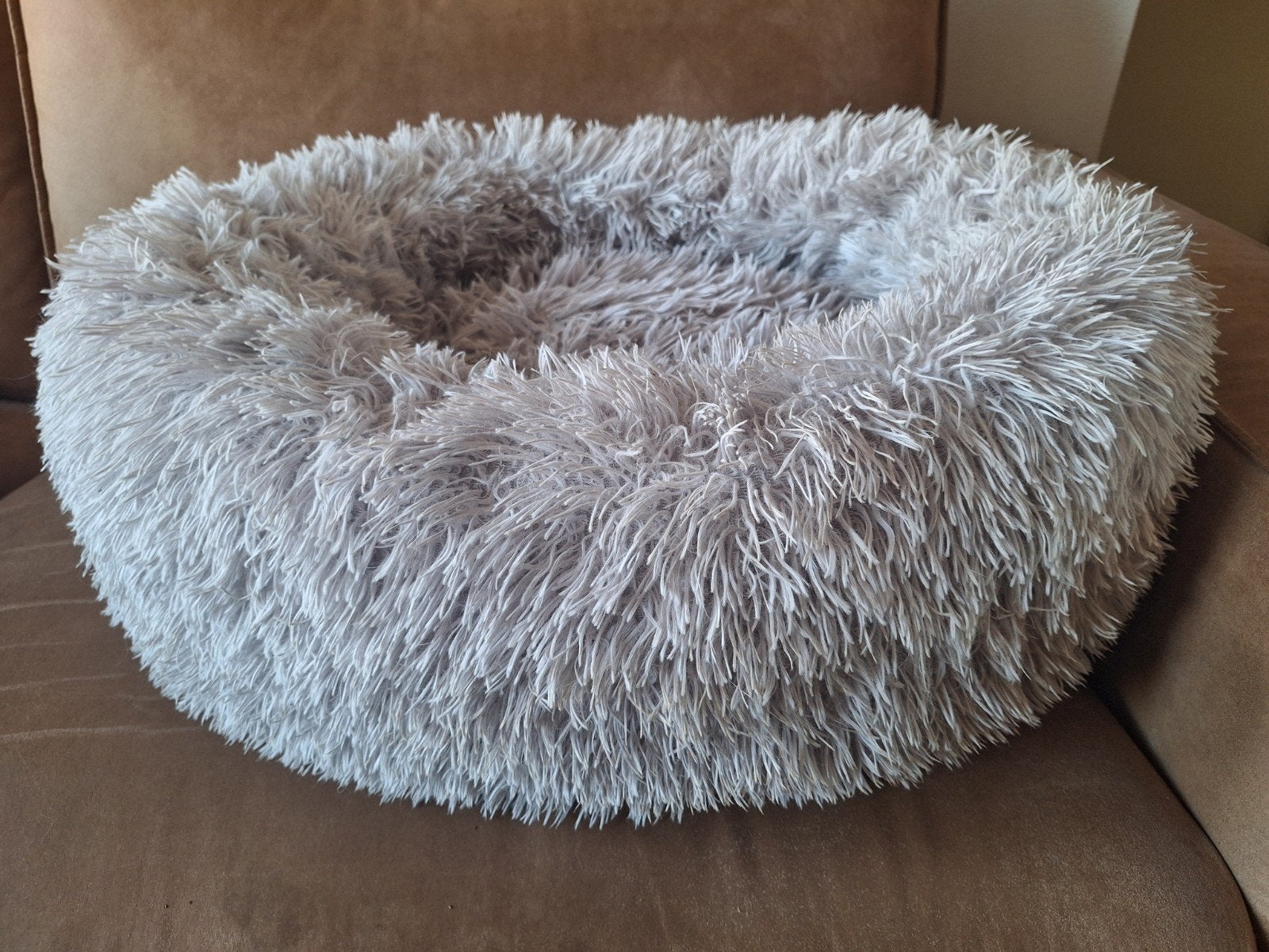 Kattenmand donuts Snoozle Milano Fluffy 60 cm, Dieren en Toebehoren, Ophalen, Nieuw, Pluche