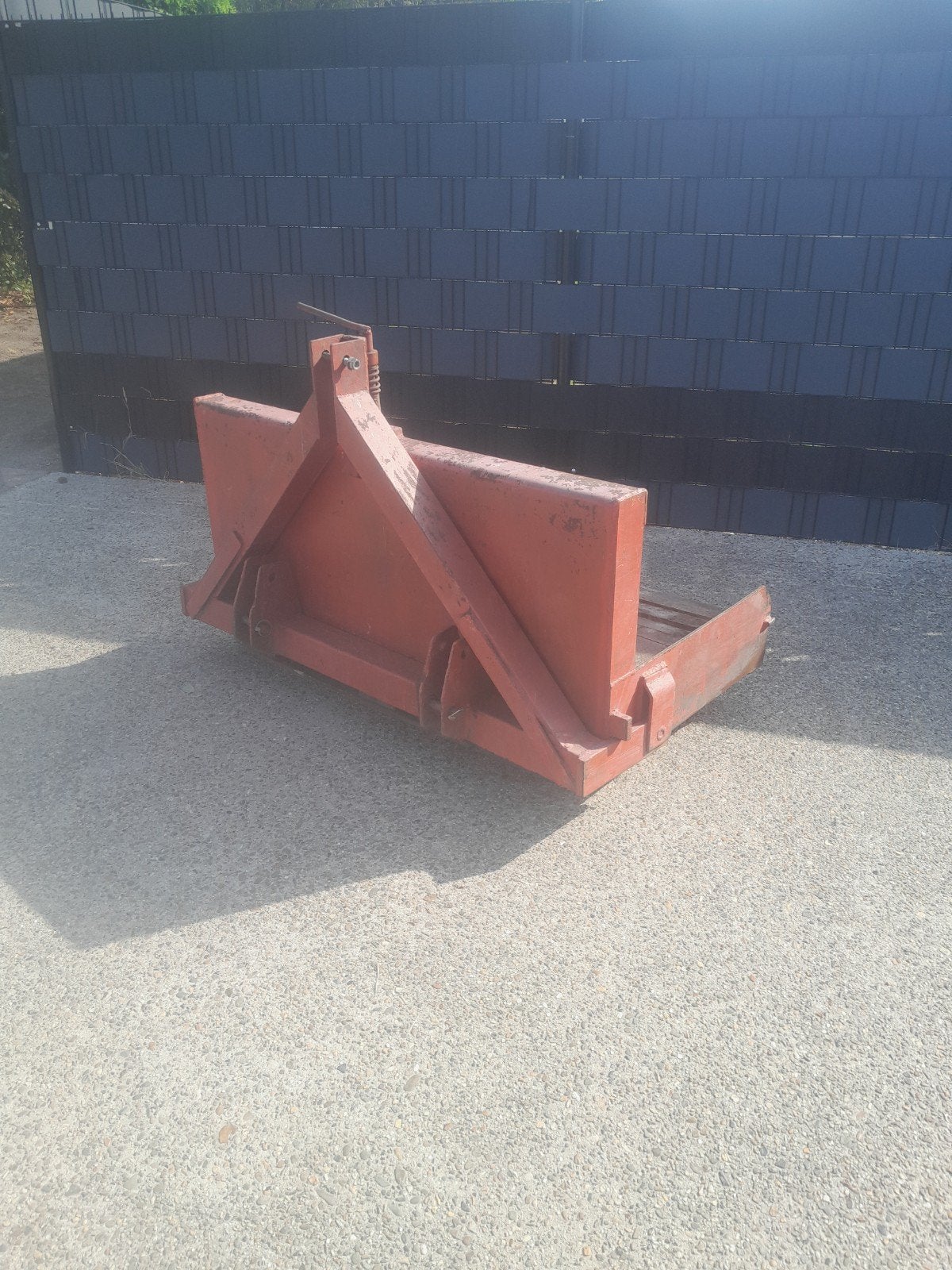 grondbak, bak voor traktor,  kiepbak, Ophalen, Gebruikt