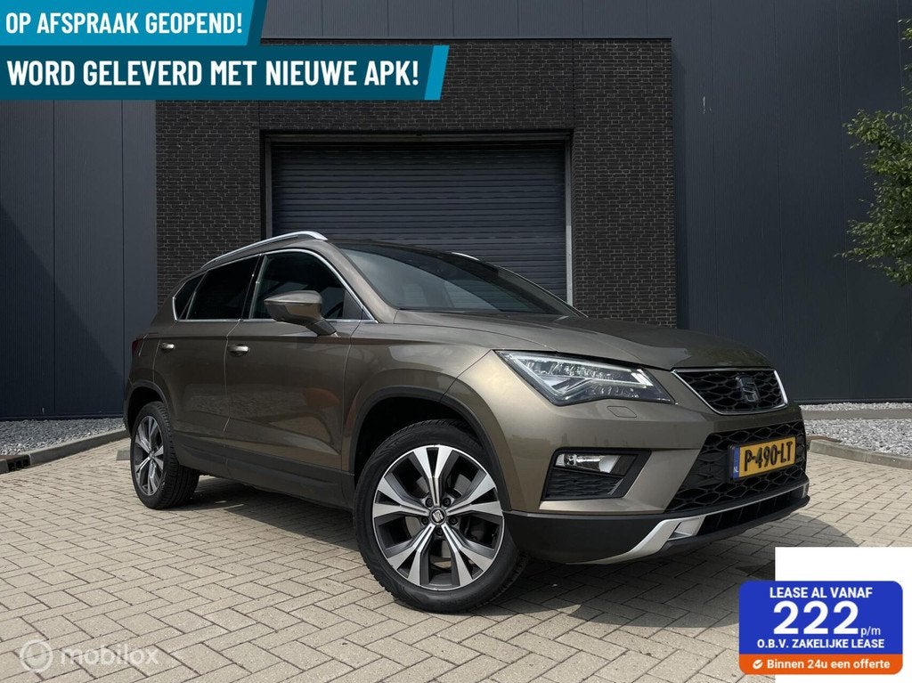 Seat Ateca 1.4 EcoTSI Xcellence|LEER|LANE AS|ACC|STL VRM|AIR, Auto's, Seat, Bedrijf, Te koop, Ateca, ABS, Achteruitrijcamera, Adaptive Cruise Control