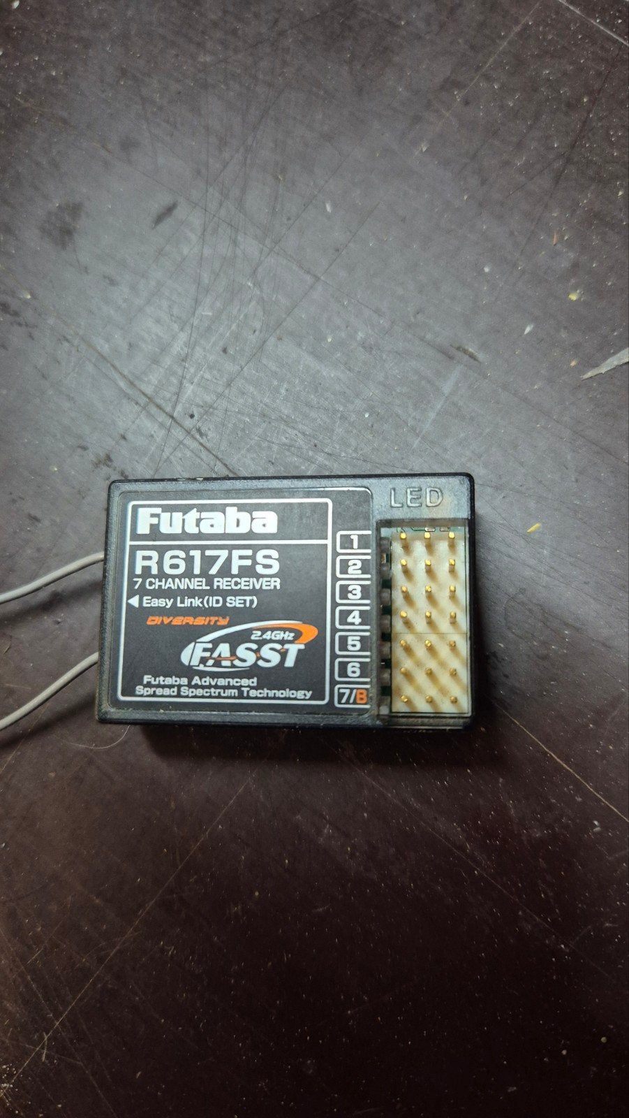 Futaba R617FS 7-kanaals FASST ontvanger, Ophalen, Zo goed als nieuw
