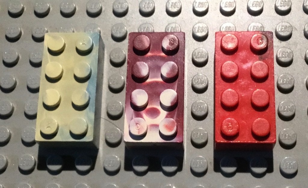 Gezocht Lego 2x4 TEST bricks Marbon Bayer BASF DSM, Kinderen en Baby's, Speelgoed | Duplo en Lego, Ophalen of Verzenden, Gebruikt