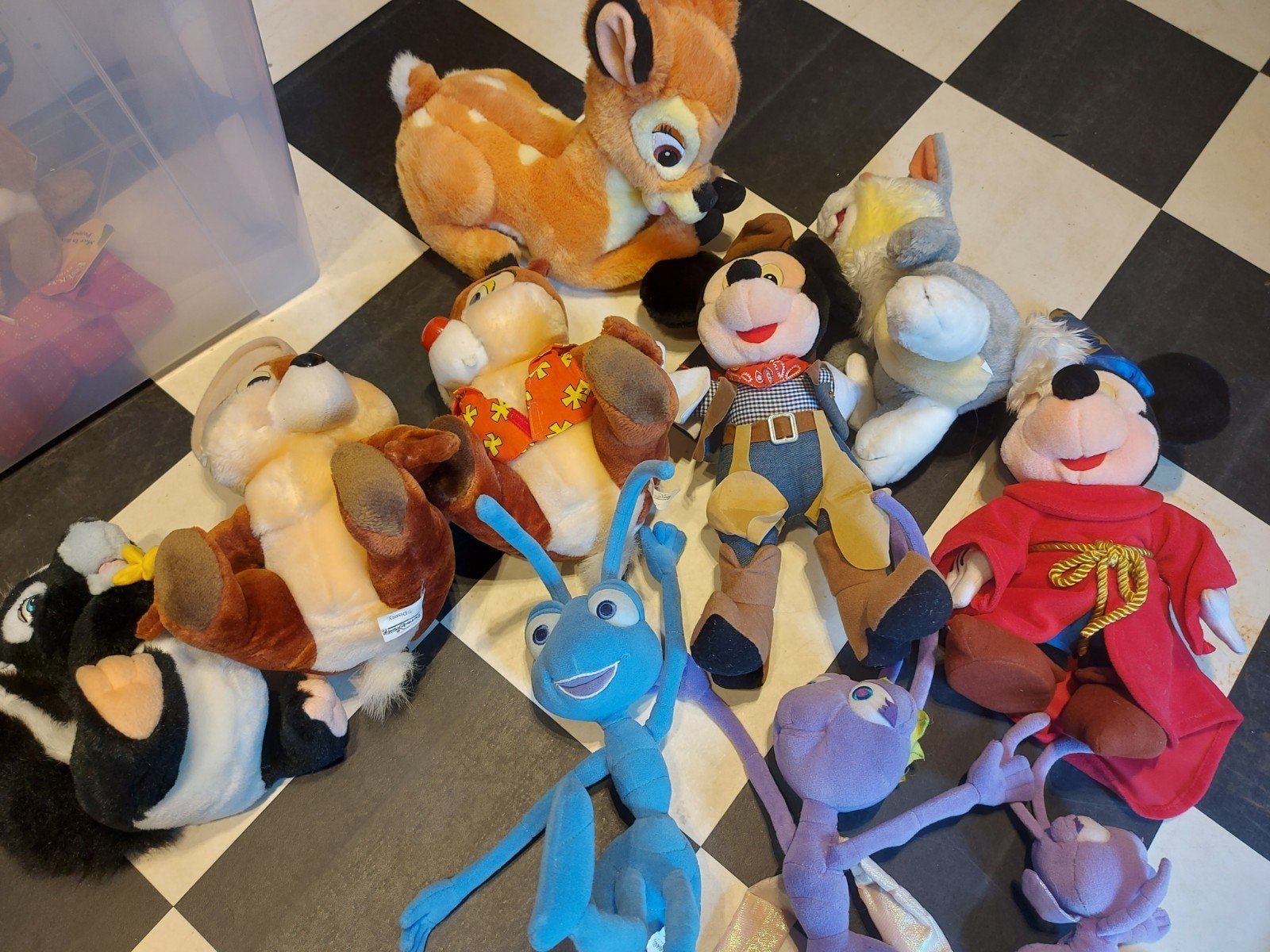 Disney knuffels, Ophalen, Overige typen