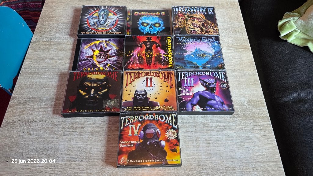grote collectie hardcore house trance classics oldschool goa, Cd's en Dvd's, Verzenden, Zo goed als nieuw, Dance Populair, Eerste persing