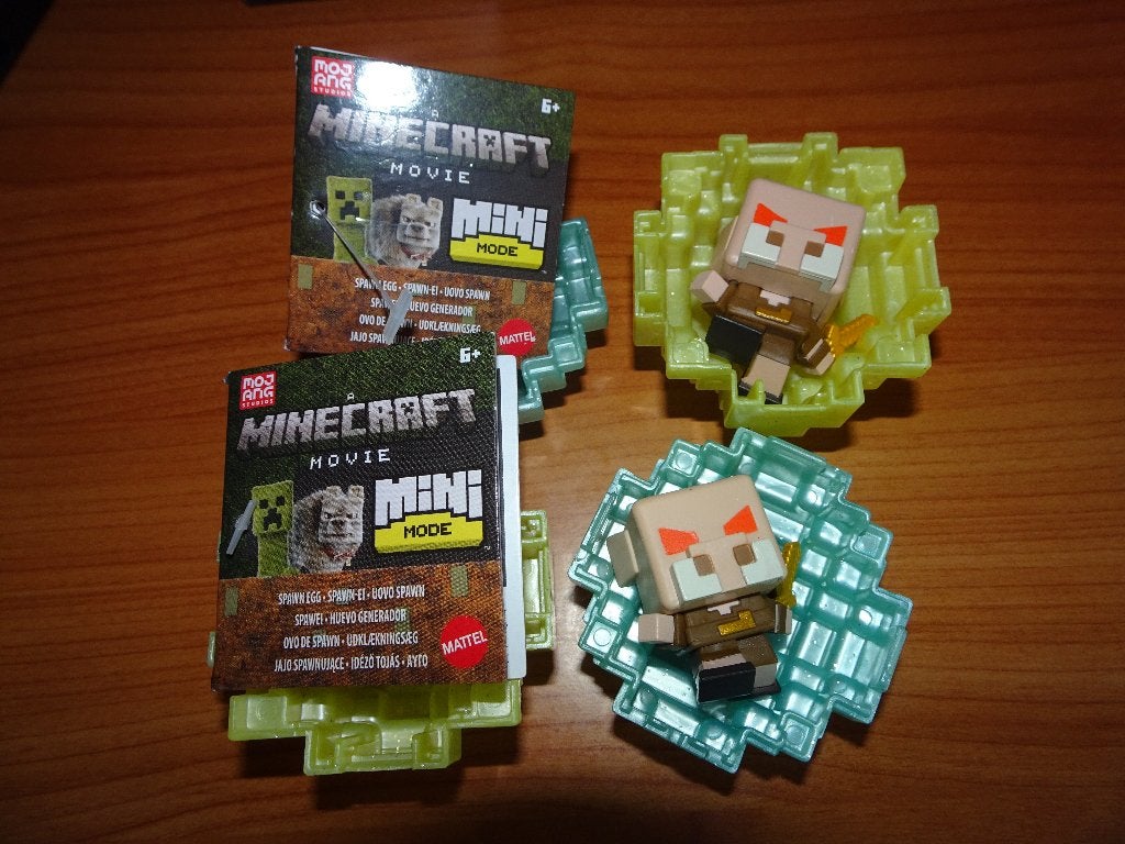 Minecraft Movie mini mode spawn ei figuurtjes, Ophalen of Verzenden, Nieuw