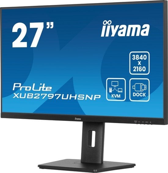 Foto 2 van iiyama ProLite XUB2797UHSNP | 4K IPS | USB-C  | KVM | RJ45