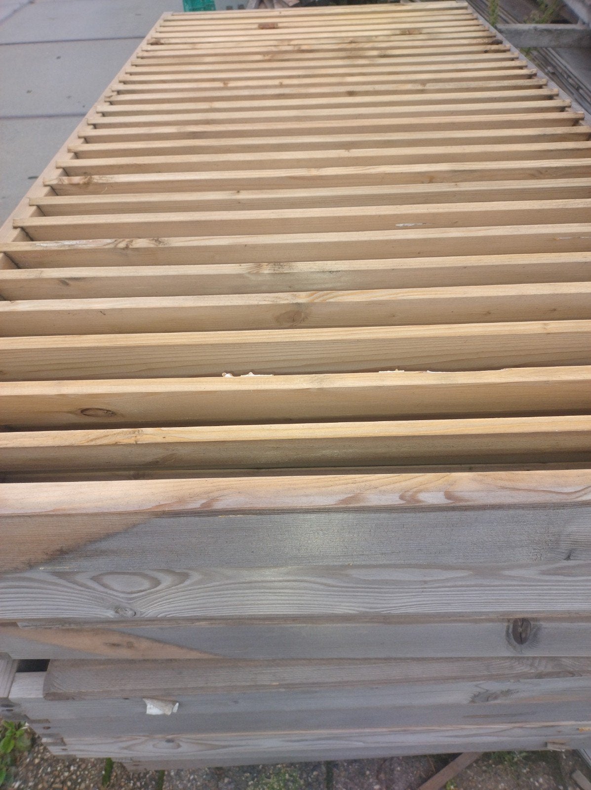 schutters schermen, Ophalen of Verzenden, Hout, Minder dan 3 meter, 1 tot 2 meter