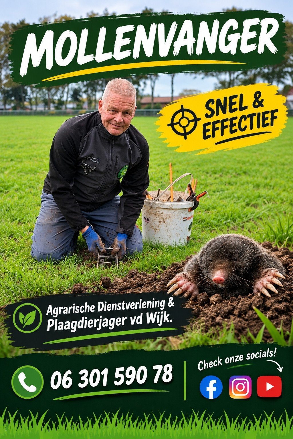 MOLLENVANGER/WESPENBESTRIJDER, Insecten of Spinnen