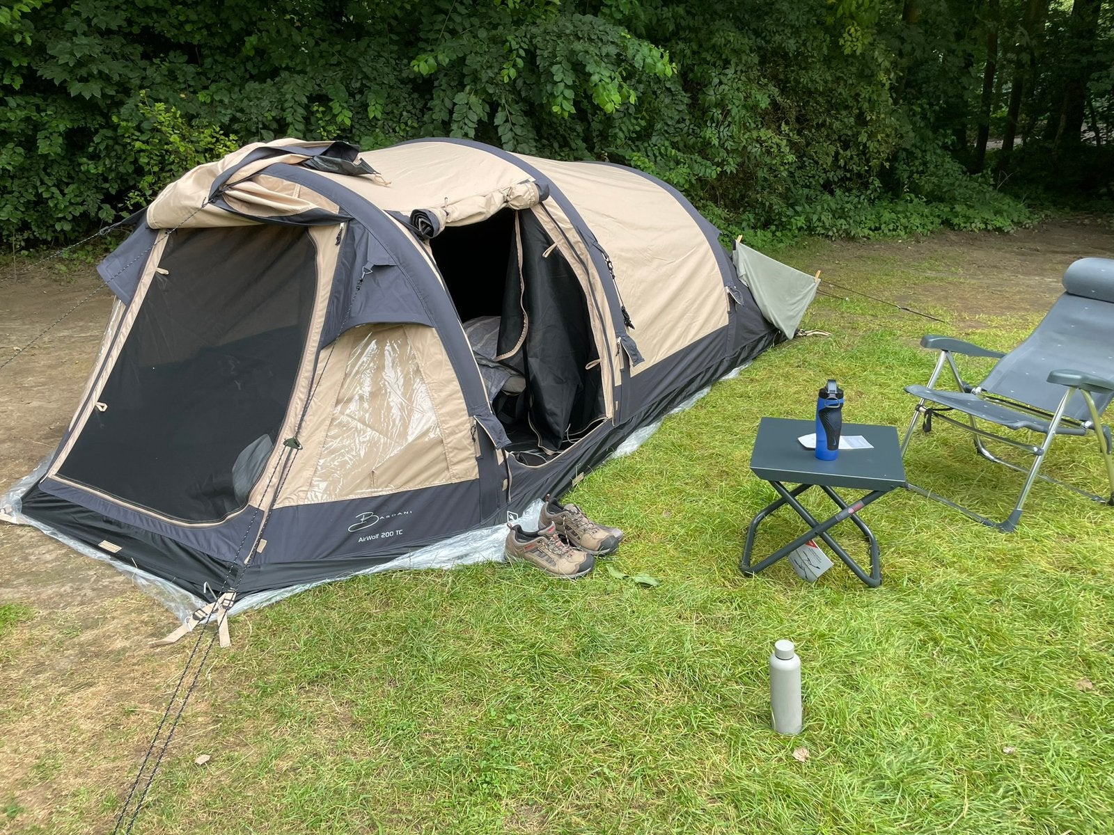 Bardani Airwolf 200 TC tent, Ophalen, Zo goed als nieuw, Tot en met 3