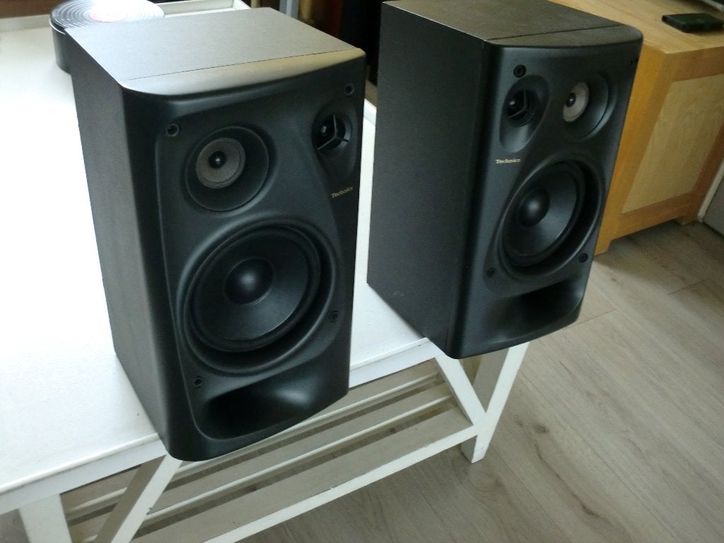 Technics SB-CH550 3 weg zwart 12 maanden garantie., Overige merken, Stereo speakers, Ophalen of Verzenden, Zo goed als nieuw