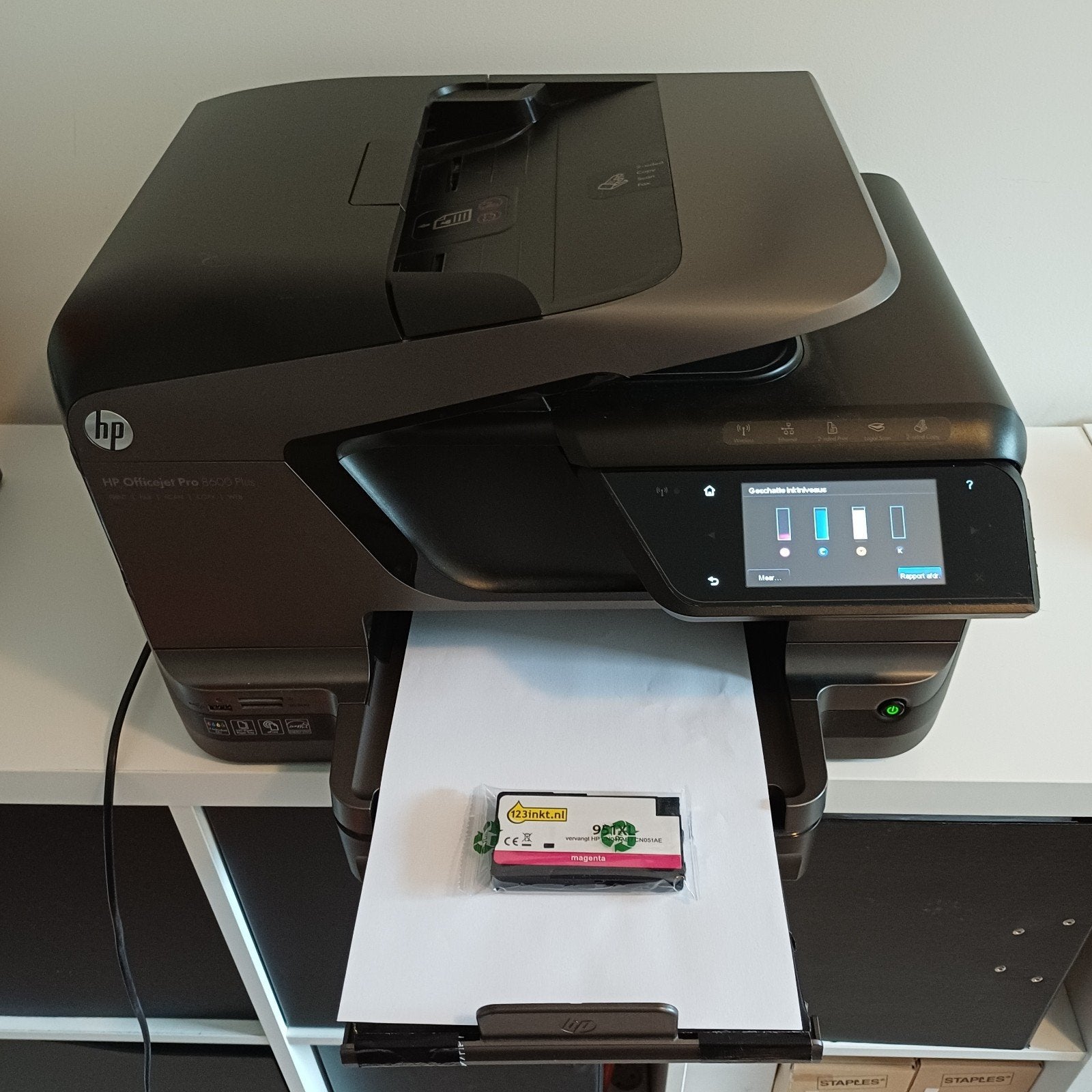 HP Officejet Pro 8600 Plus, Ophalen, Gebruikt, Inkjetprinter, All-in-one