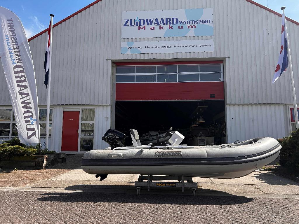 Talamex 350 rib silverline 350, Watersport en Boten, Rubberboten, Ophalen, Aluminium, Gebruikt, 6 pk