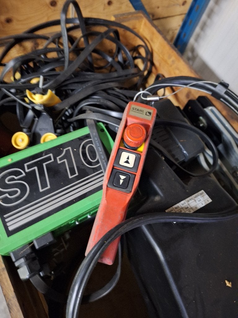 STAHL ST10 Electrische takel met loopkat 750kg, Ophalen, Gebruikt, Elektrisch