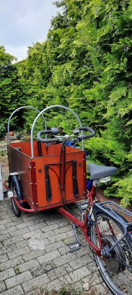 Electrische bakfiets met defect, Overige merken, 4 kinderen of meer, Gebruikt, Huif