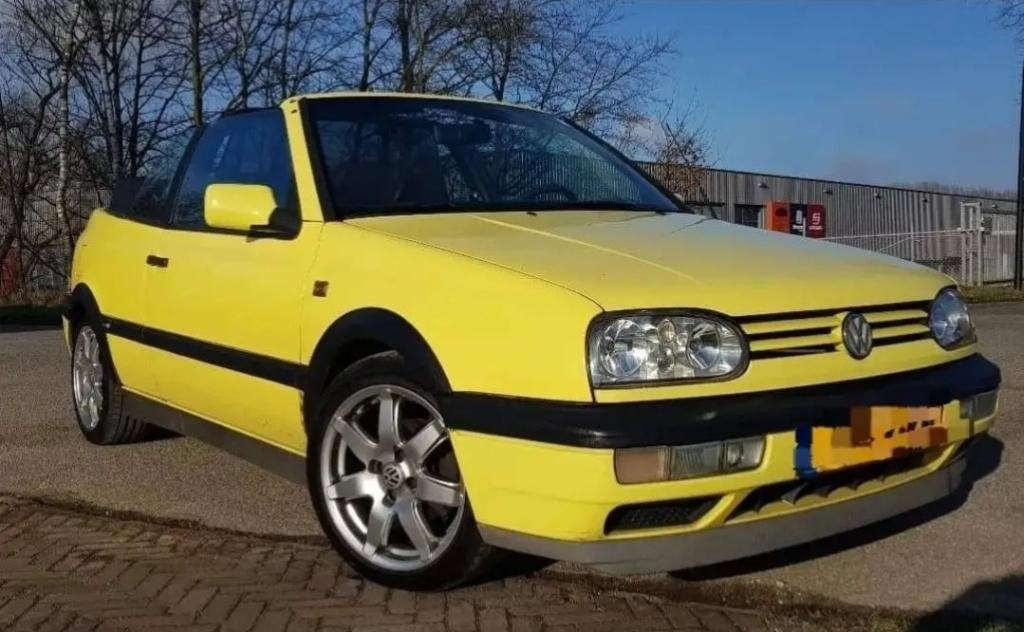 Golf 3 colour concept, Voorwielaandrijving, 4 cilinders, Cabriolet, Stoelverwarming