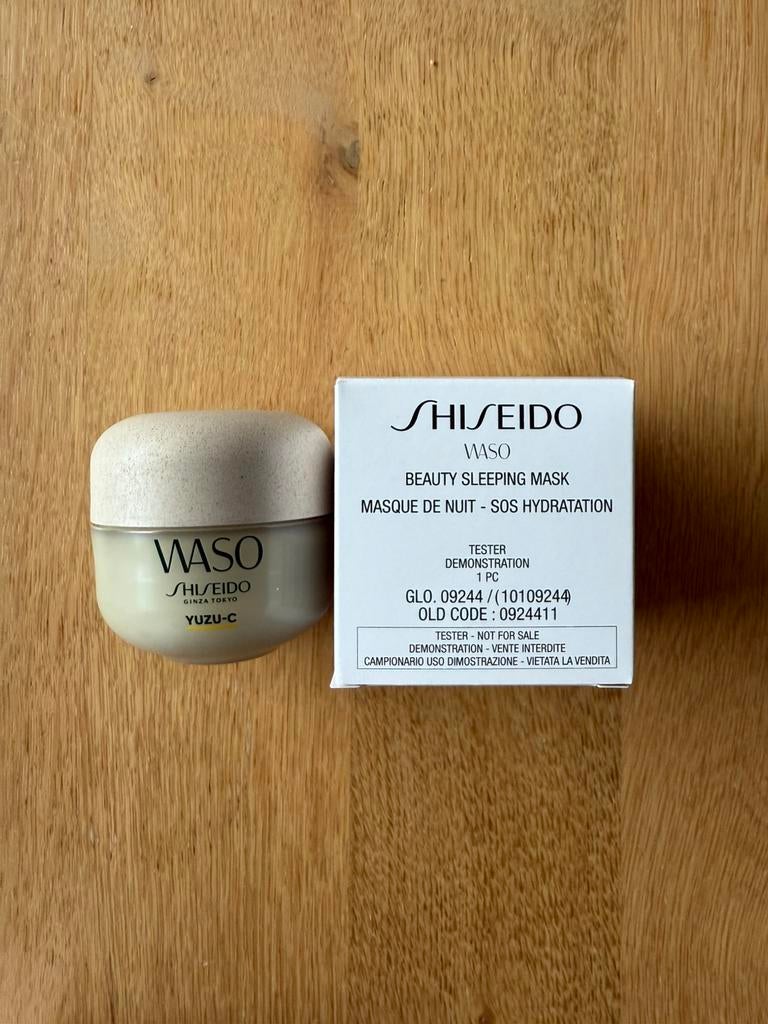 Shiseido Waso Beauty Sleeping Mask 50ml nieuw, Ophalen of Verzenden, Nieuw, Gehele gezicht, Verzorging