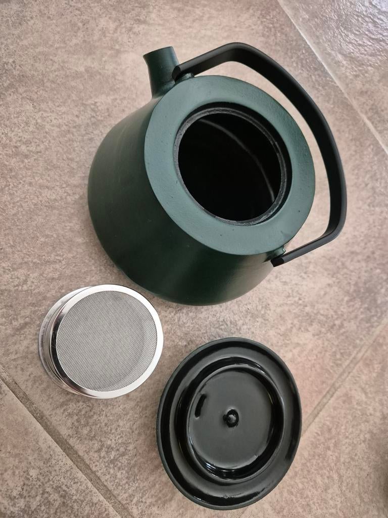 Brabantia T-Time Gietijzer Theepot, Caravans en Kamperen, Verzenden, Gebruikt