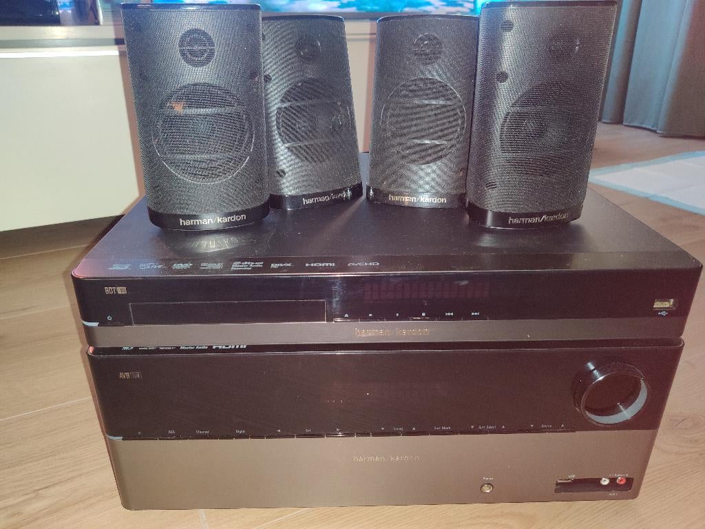 Harman/Kardon 5.1 versterker AVR 158/230, Overige merken, Gebruikt, Ophalen of Verzenden, 120 watt of meer