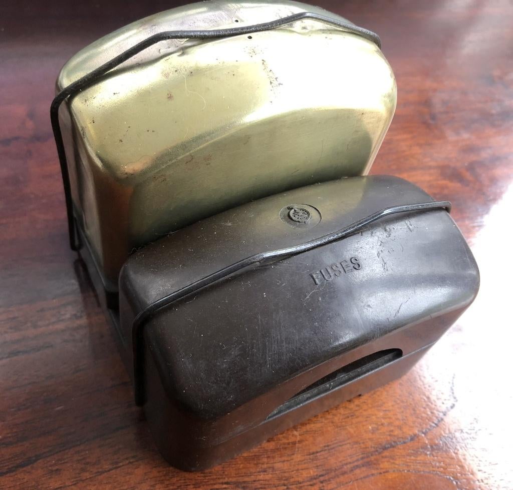 Vooroorlogse Spanningsregelaar 12 volt Lucas RF50 L4, Ophalen of Verzenden, Gebruikt, Triumph