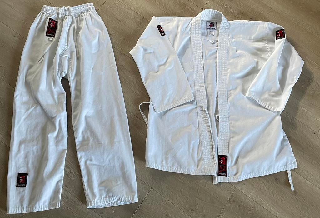 Taekwon-Do pak maat 150, Maat XS of kleiner, Ophalen of Verzenden, Zo goed als nieuw, Taekwondo
