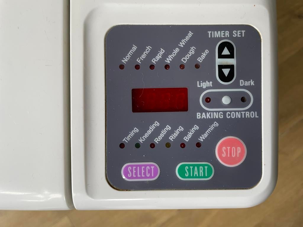 Inventum Broodbakmachine - Model BMO08, Witgoed en Apparatuur, Broodbakmachines, Gebruikt, Met timer, 400 tot 800 gram deeg, Kijkvenster