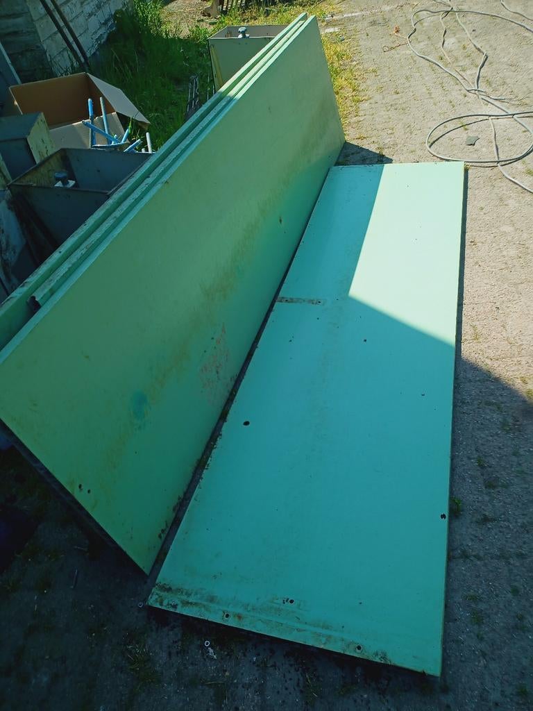 3 kunststof platen, Ophalen, Gebruikt, Overige materialen, Minder dan 20 mm