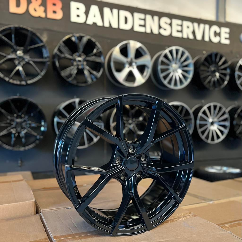 18 19 inch Estoril look velgen 5x112 Vw golf audi seat skoda, 18 inch, Velg(en), Nieuw, Ophalen of Verzenden