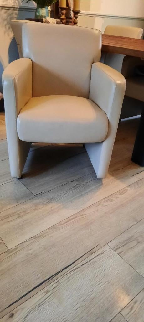 eetkamer stoelen, Ophalen, Gebruikt, Minder dan 75 cm, Leer