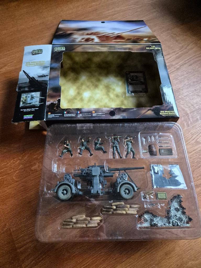 Forces of Valor 80034 88mm FLAK, 1:32, compleet in OVP, Overige merken, 1:32 tot 1:50, Overige typen, Nieuw