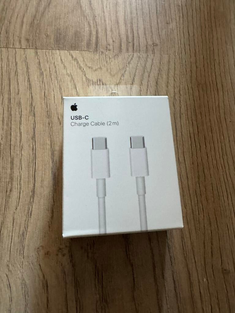 Apple MLL82ZM/A USB-C 2m Oplaadkabel - Nieuw en origineel, Verzenden, Nieuw