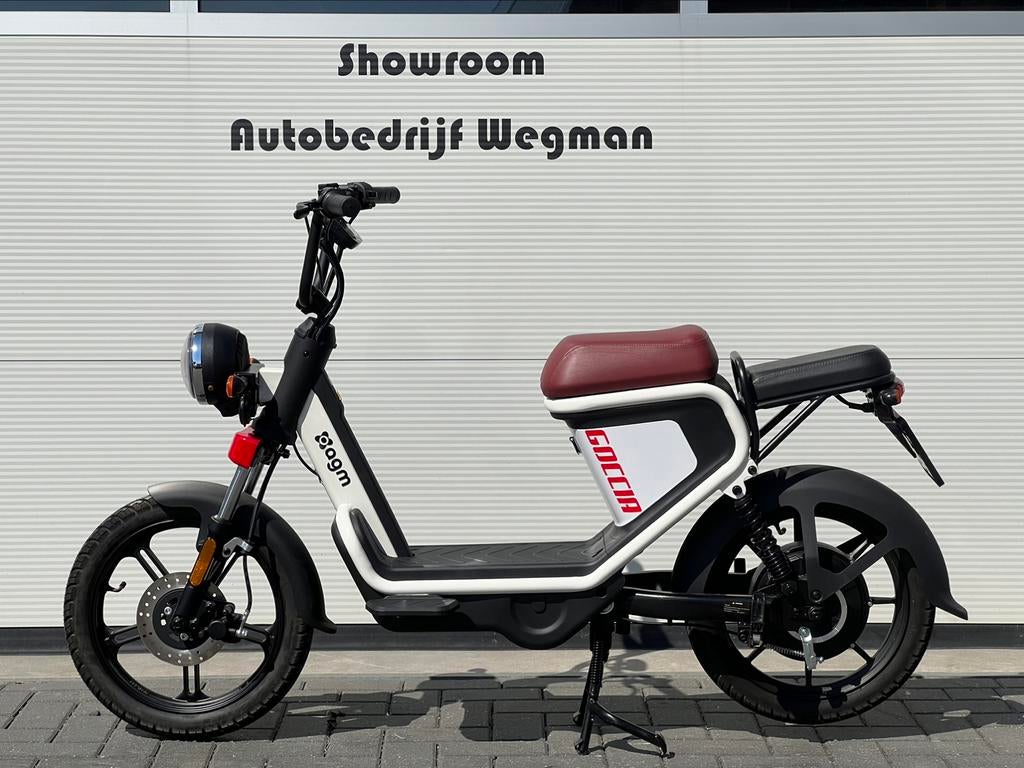 AGM Goccia-25km-20Ah Wit demo elektrische brommer