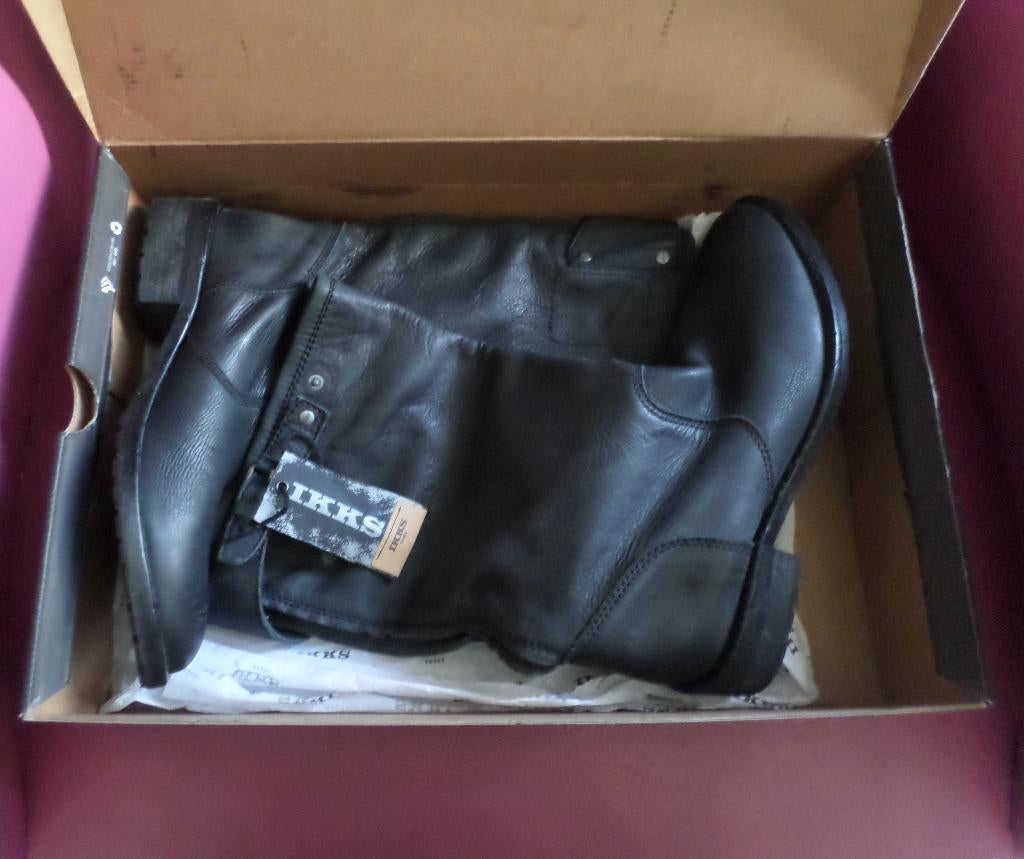 Stoere zwarte IKKS laarzen Mt. 41, Kleding | Dames, Schoenen, Ophalen, Hoge laarzen, IKKS, Zwart