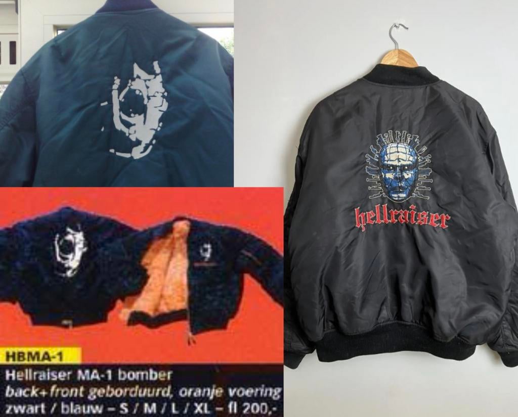 Hellraiser bomber gezocht, Kleding | Heren, Jassen | Zomer, Ophalen of Verzenden, Zo goed als nieuw, Zwart