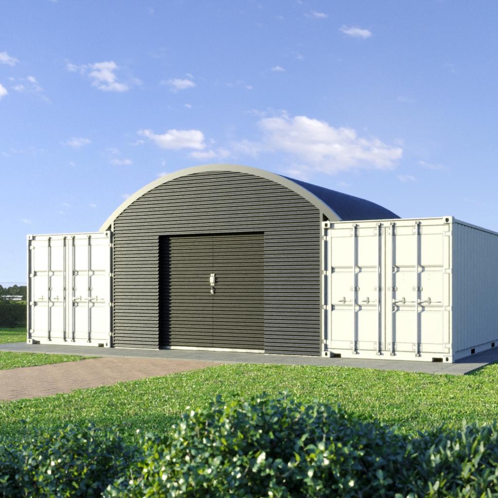 Container Overkapping C5 Bouwpakket, Zakelijke goederen, Machines en Bouw | Keten en Containers, Ophalen of Verzenden