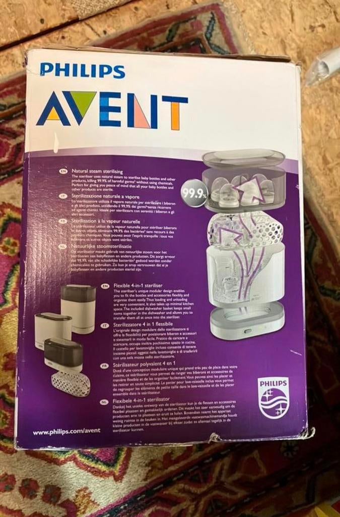 Avent Sterilisator, Ophalen, Zo goed als nieuw, Sterilisator