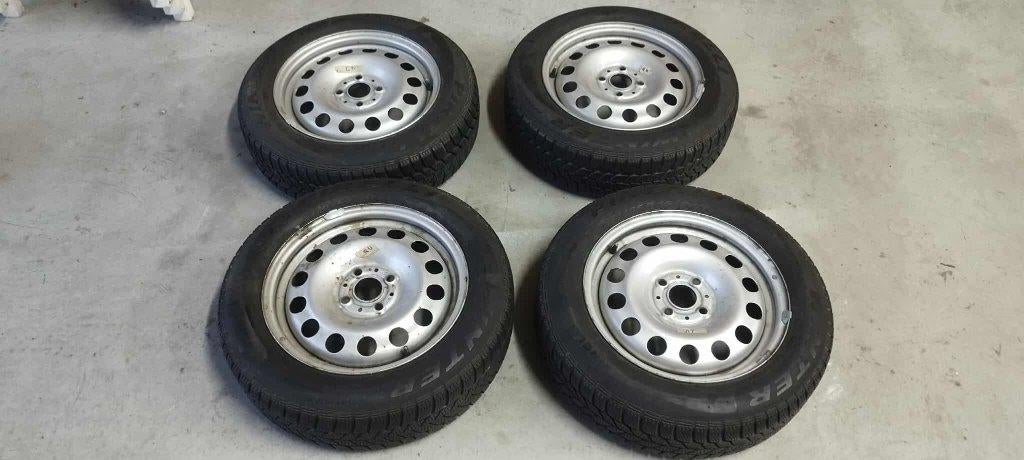 Winterset Stalen Velgen + Banden, Ophalen, 15 inch, 175 mm, Banden en Velgen