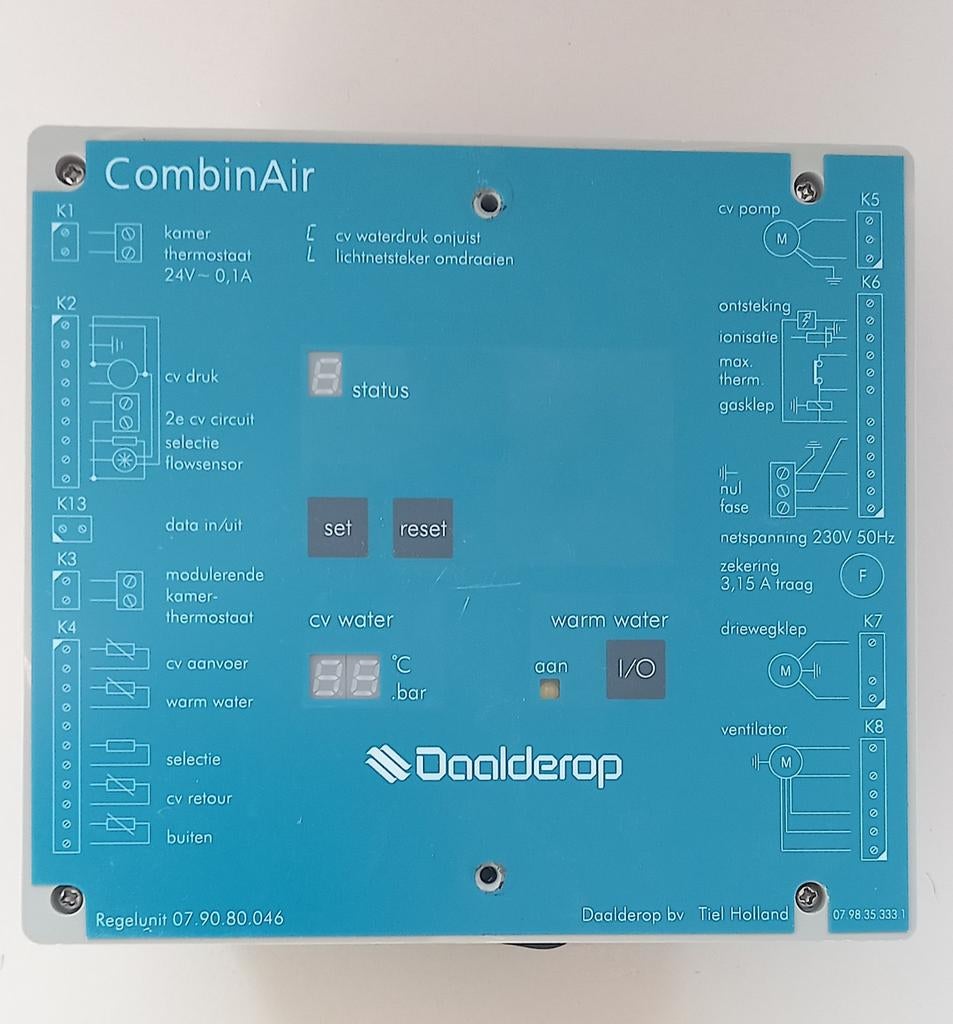 Daalderop Combinair Regelunit 079080046, Minder dan 30 cm, Overige typen, Minder dan 60 cm, Ophalen of Verzenden