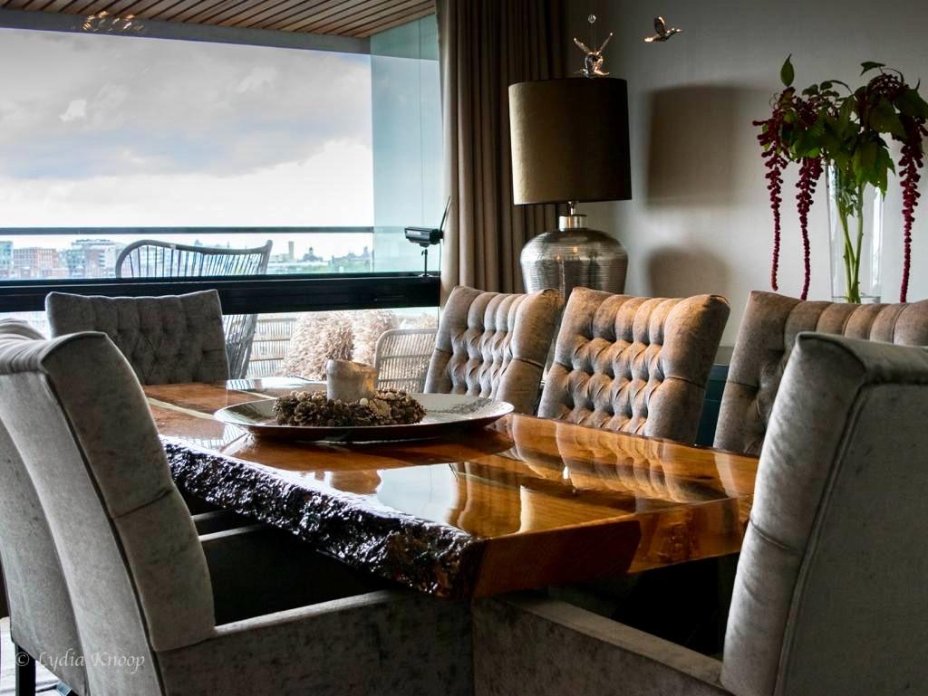 Epoxy tafel, Epoxy salontafel, Epoxy keukentafel op maat, 100 tot 150 cm, Ophalen of Verzenden, Vijf personen of meer, Rechthoekig