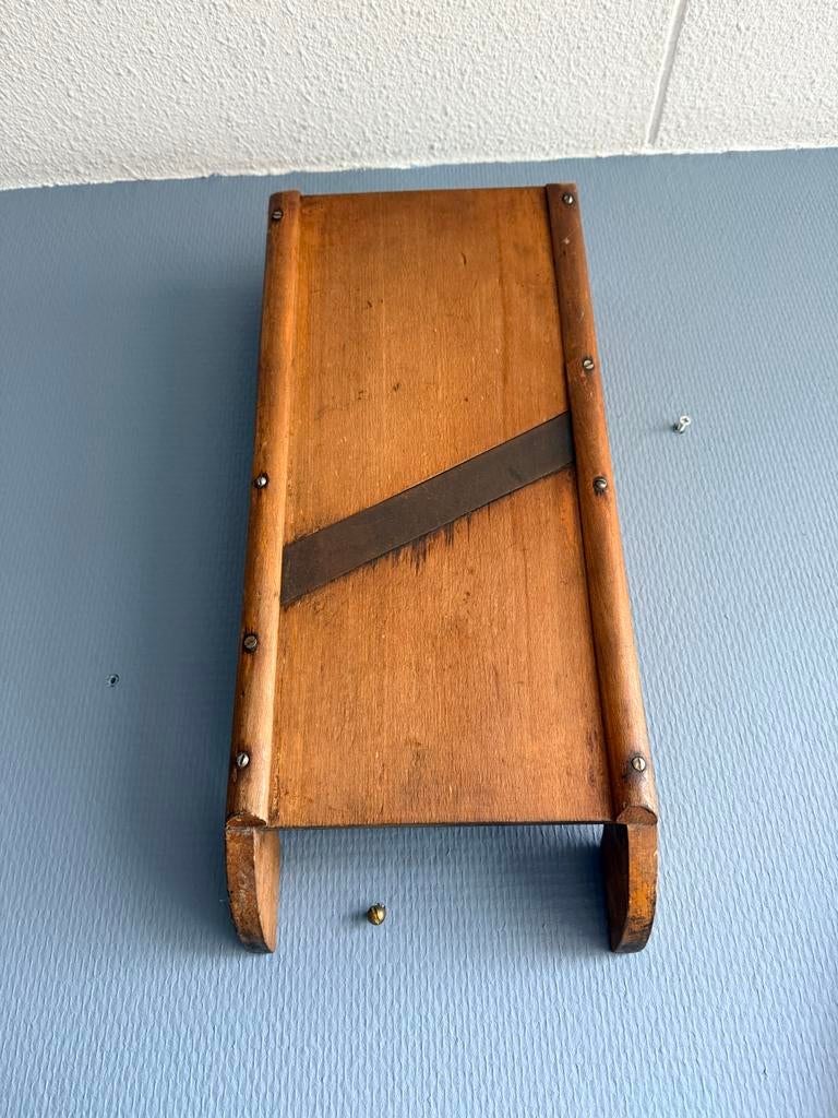 Oude houten rasp / mandoline, Ophalen of Verzenden