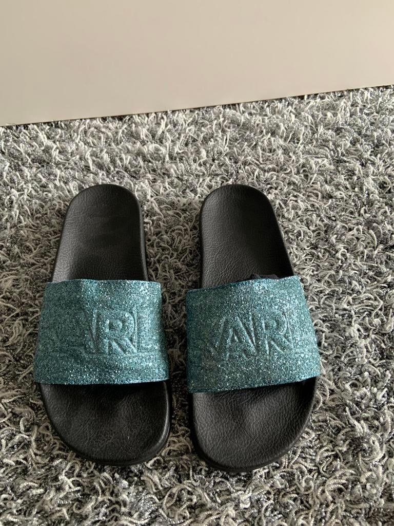 Karl lagerfeld slippers maat 38 nieuw;., Kleding | Dames, Schoenen, Slippers, Blauw, ., Nieuw