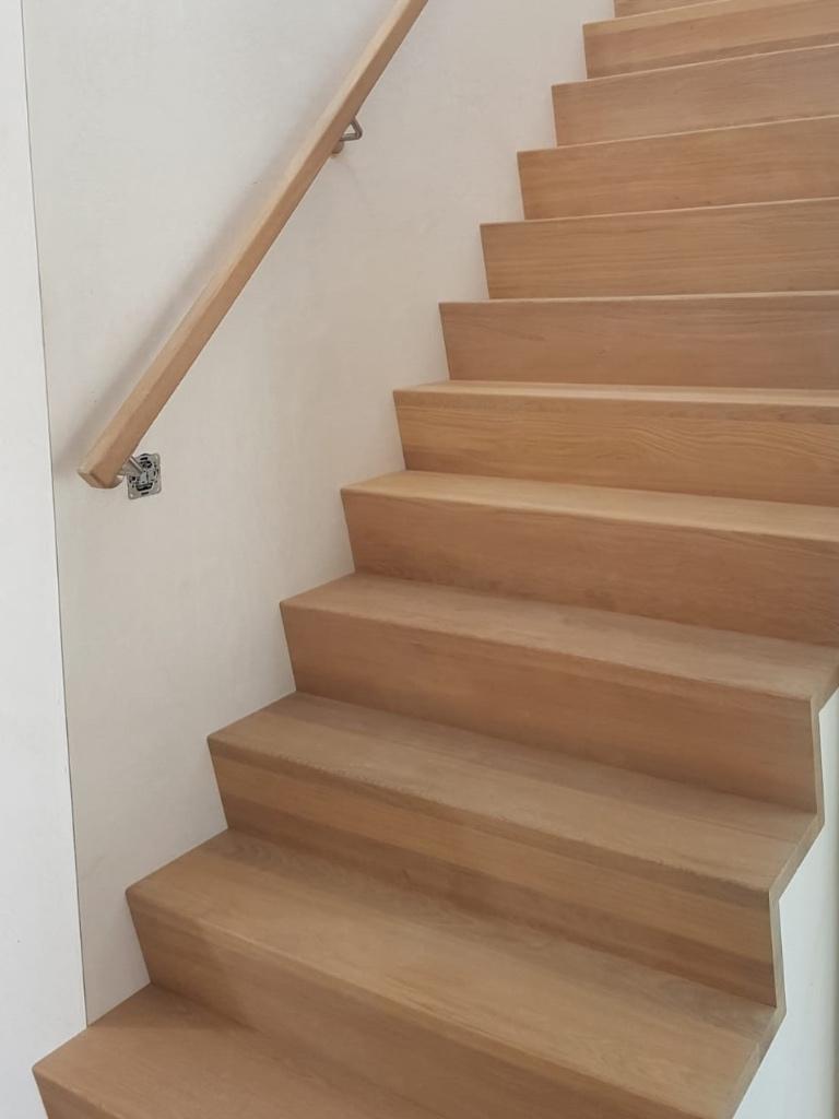 Eiken panelen 22-33 en 42mm voor bv trappen, Doe-het-zelf en Verbouw, Hout en Planken, Ophalen, 25 tot 50 mm, Eiken, Nieuw