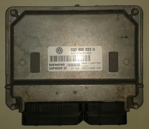 ECU VW FOX  Siemens 5WP40309 02 herstelling, Ophalen of Verzenden, Gebruikt, Volkswagen