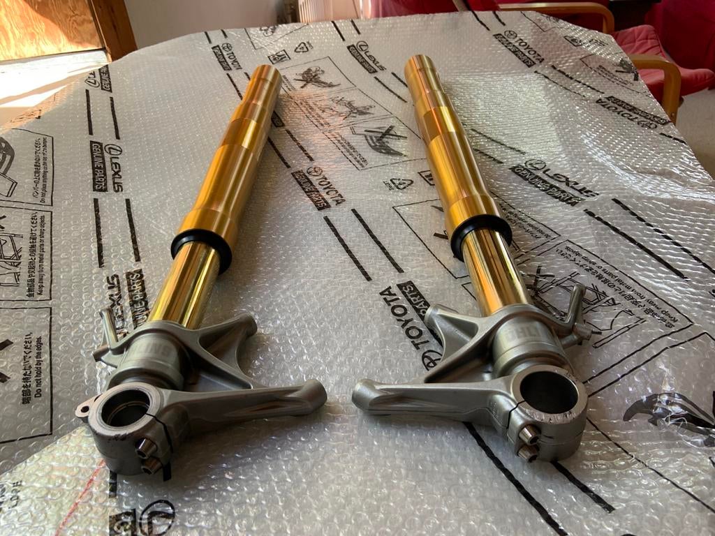 Ducati Panigale ohlins vork met manuele R cartridge 1299, Ophalen of Verzenden, Gereviseerd
